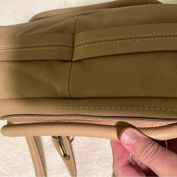 Chloe Mini Paraty, beige, 2-way leather bag - Picture 5 of 16